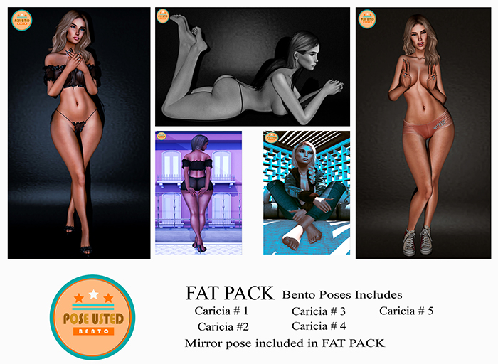 POSE USTED CARICIA BENTO POSES FAT PACK