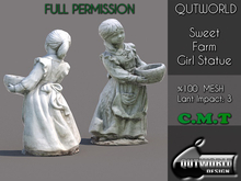 .::QUTWORLD Sweet Farm Girl Statue::.FP