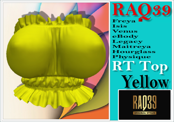 [R39] RT Top-Yellow