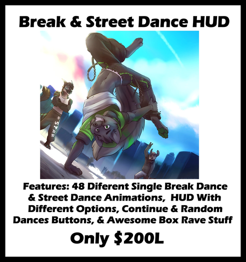Cool Street & Break Dance HUD