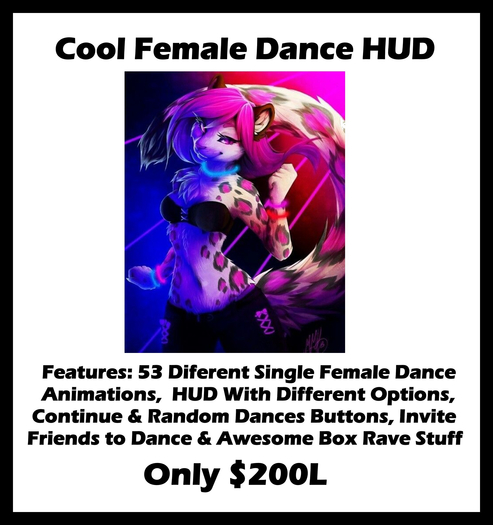 Cool Female Dance HUD
