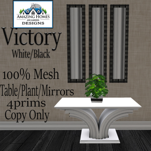 !AH-Victory Table-White Stone