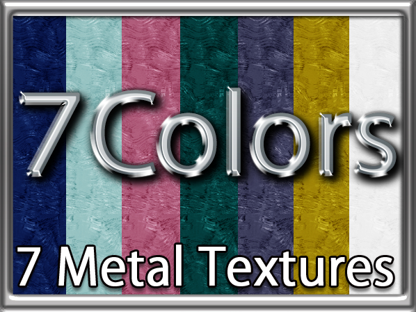 Zoy Texture [ Metal Texture 18 ] Seamless - 7 Colors