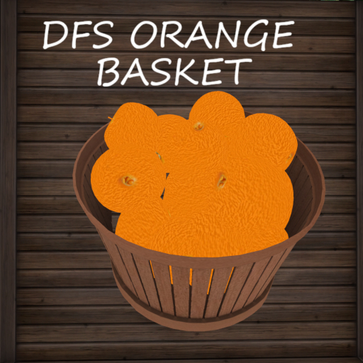 DFS Orange Basket (10) 1