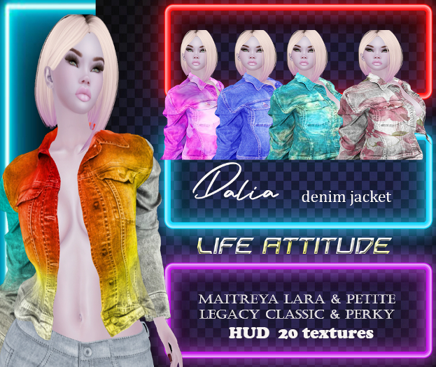 DALIA DENIM JACKET / HUD 