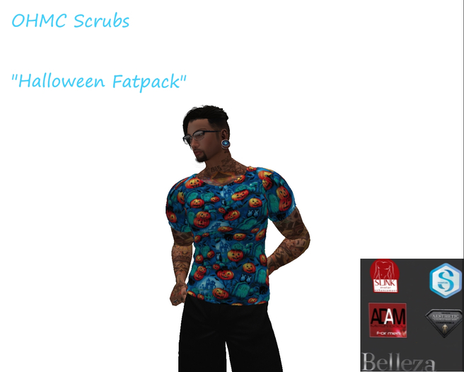 Halloween Scrub Fat Pack 