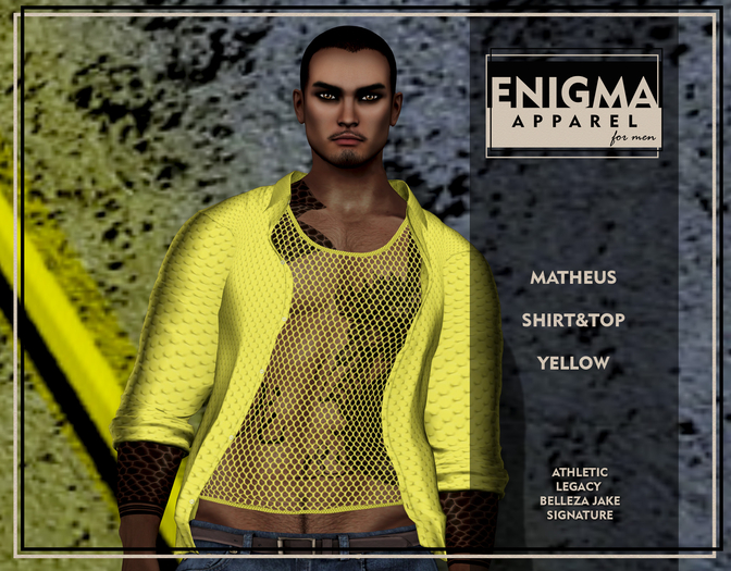 [EN] Matheus Shirt&Top Yellow