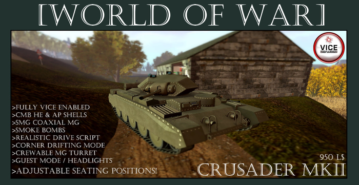 [WoW Vehicles] Crusader MkII