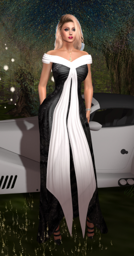 Style by Rafaela Off Shoulder dress Black BOX