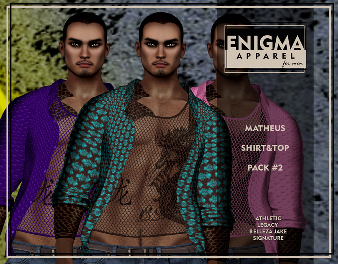 [EN] Matheus Shirt&Top Pack #2