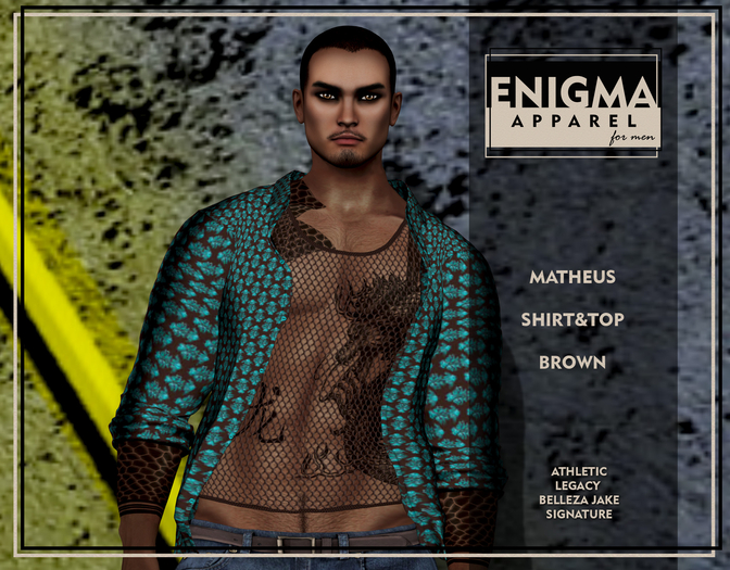 [EN] Matheus Shirt&Top Brown