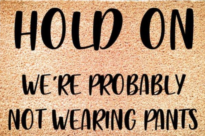 Door Mat - No pants