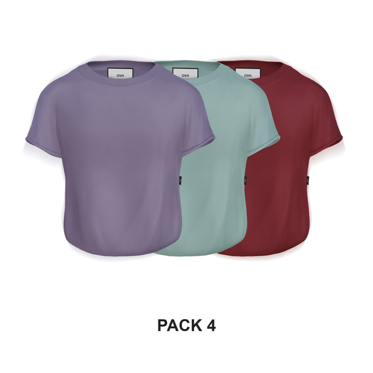 OVH . Roo T-Shirt . pack 4 . legacy