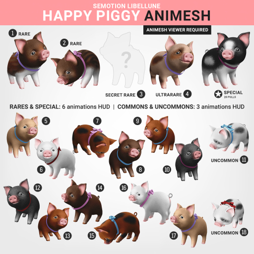 SEmotion Libellune Happy Piggy #13