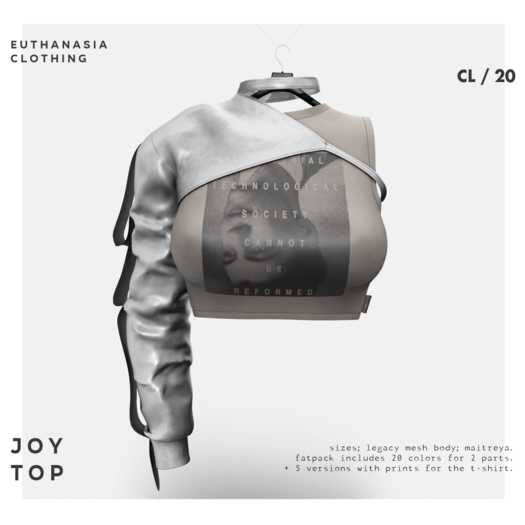 Euthanasia - Joy Tank White (add)