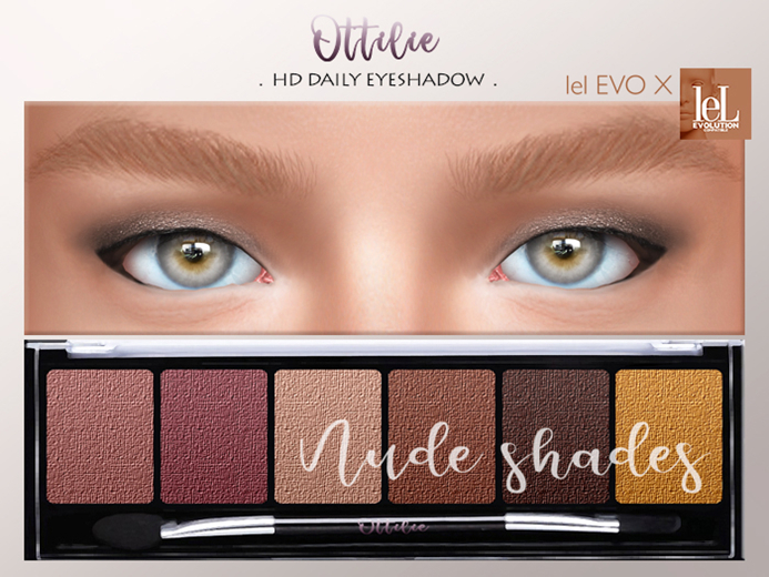 Ottilie - HD Daily Eyeshadow - Nude (add&touch)