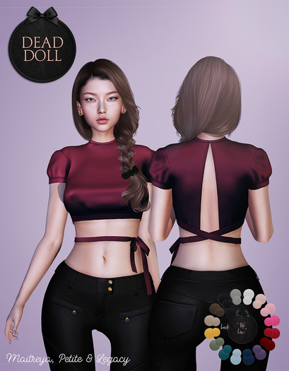 DEAD DOLL - Adele Top - Fatpack DEMO