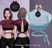 DEAD DOLL - Adele Top - Sky