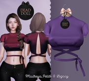DEAD DOLL - Adele Top - Purple
