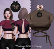 DEAD DOLL - Adele Top - Choco