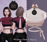 DEAD DOLL - Adele Top - Blush