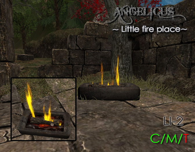::ANGELICUS::  Little fireplace