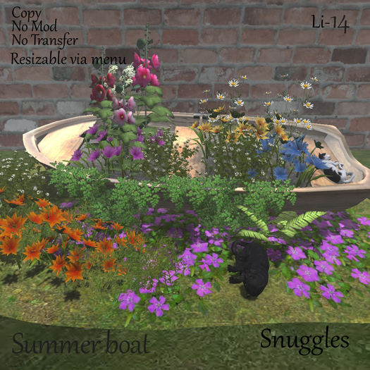 Summer boat By Snuggles 