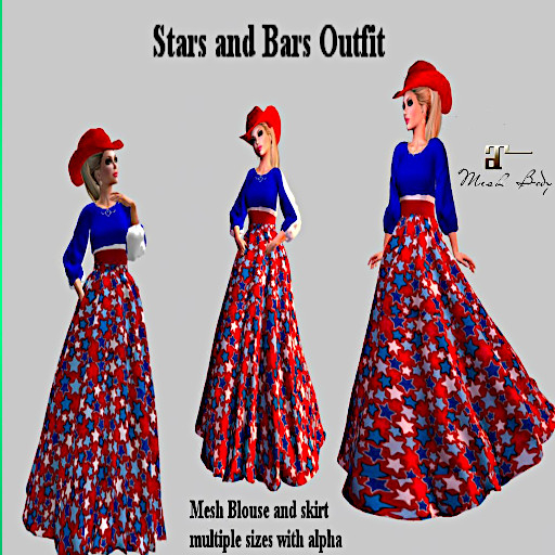 Stars and Bars Outfit