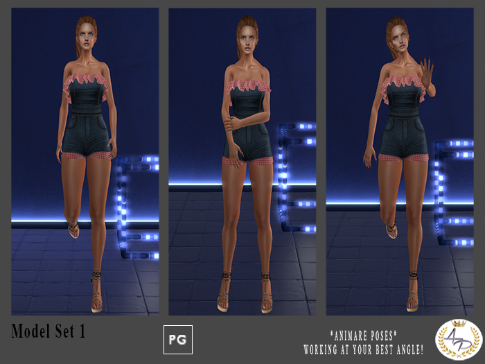 *Animare Poses* - Model Pack 1 Pose - Wear Me & Touch