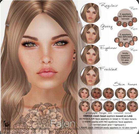 7 Deadly s[K]ins - Fajen CARAMEL eyeliner