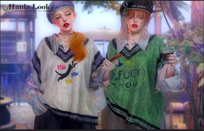 `M.BIRDIE / HanLa Look. CHOKER 3