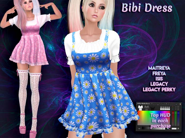 ::WD:: Bibi Dress - Blue