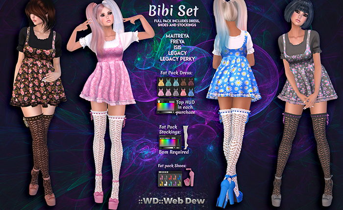 ::WD:: Bibi Dress Fat Pack