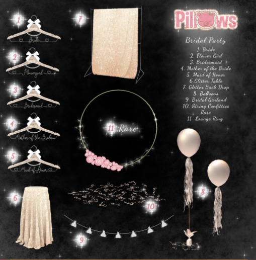 [P] Pillows, BP: Lounge Ring RARE