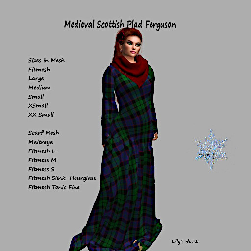 Medieval Scottish Plad Ferguson