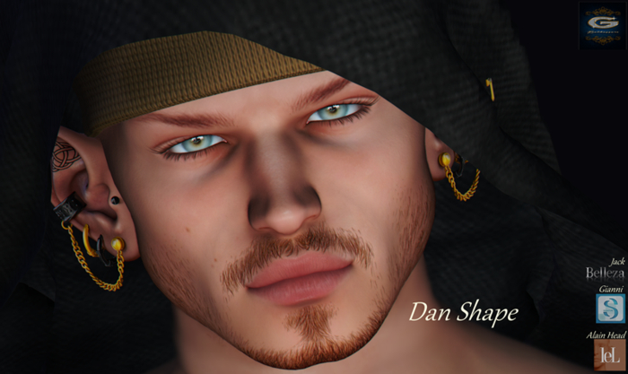 ::G.B-Dan Shape-Lelutka Alain Head::