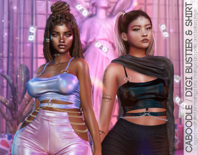 Caboodle - Digi Bustier & Shirt - Holo