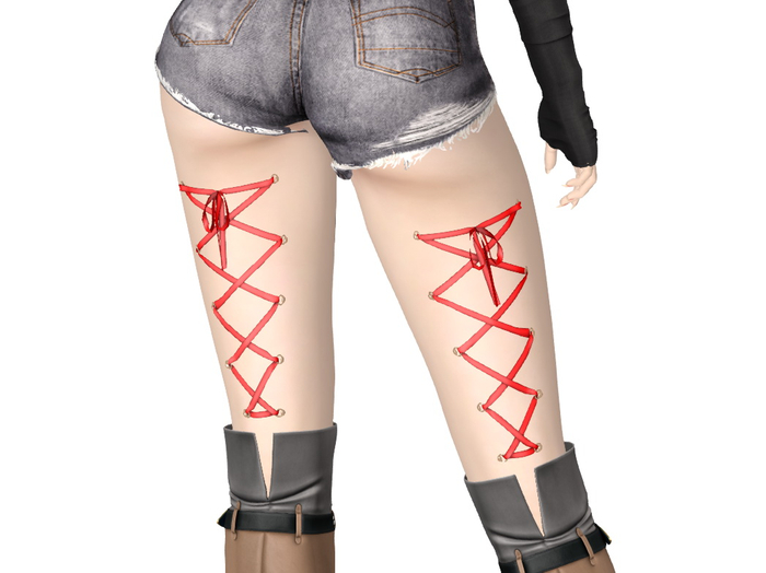 [Px] Lace Leg Piercing CM