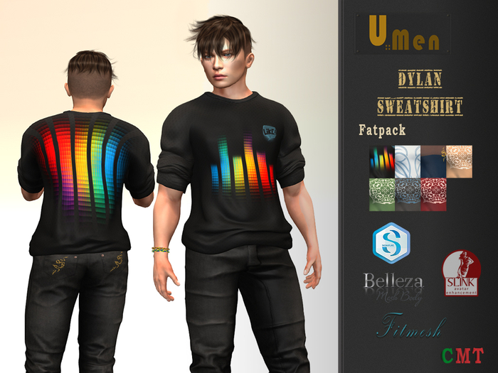 U::Men - sweatshirt Dylan Fatpack