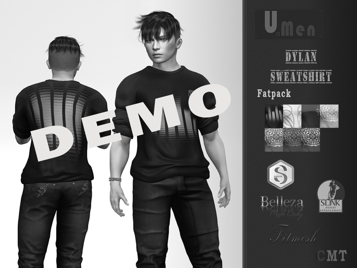 U::Men - sweatshirt Dylan DEMO