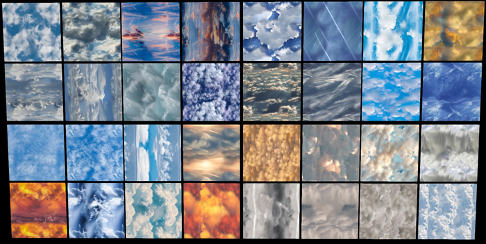 Daves Big Cloud Textures Box