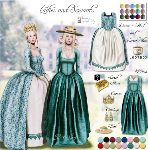 Belle Epoque { Ladies and Servants } Secret RARE (Box)