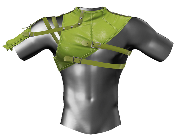 RIOT / Priam Harness - Lime