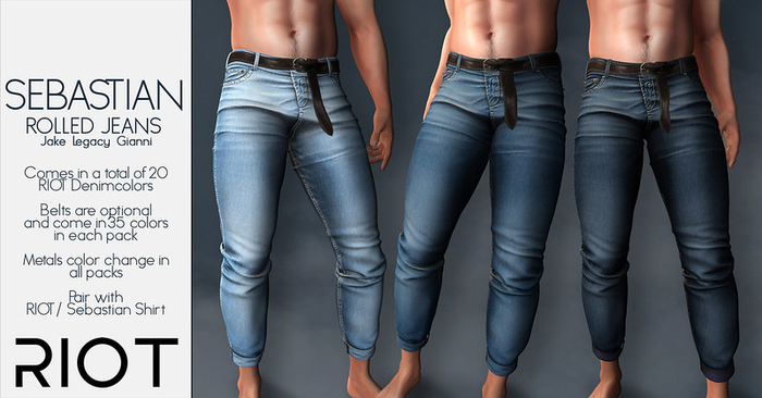 RIOT / Sebastian Jeans - Fatpack