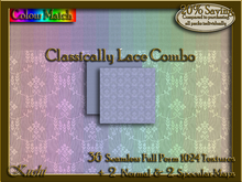 Classically Lace Combo Seamless Texture Set