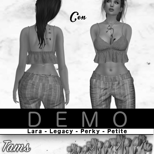 DEMO - Short Ruffled Top and Baggy Shorts - Cen
