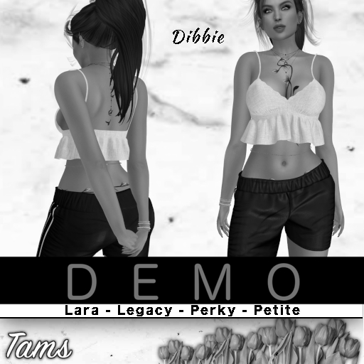 DEMO - Short Ruffled Top and Baggy Shorts - Dibbie