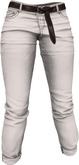 RIOT / Sparrow Jeans - White