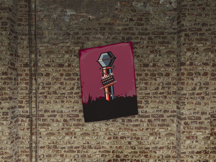 [BOY] TAPED POSTER - CYBER ROCK 4