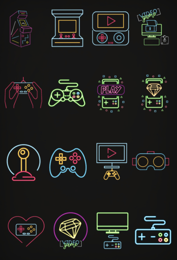 IcanShop - Gamer Textures A - FATPACK